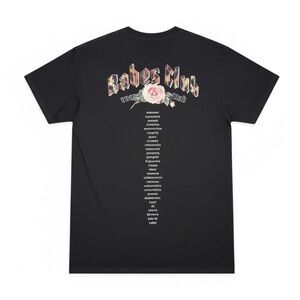 Brunette The Label “Babes Club” Oversized T-Shirt Dress